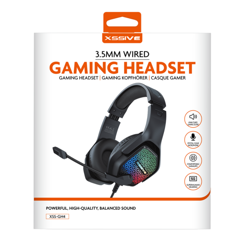 Casque Gaming Filaire XSSIVE XSS-GH4 — Accessoire · Smarty Paris 18e